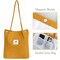 Wrapables Corduroy Tote Bag, Casual Everyday Shoulder Handbag